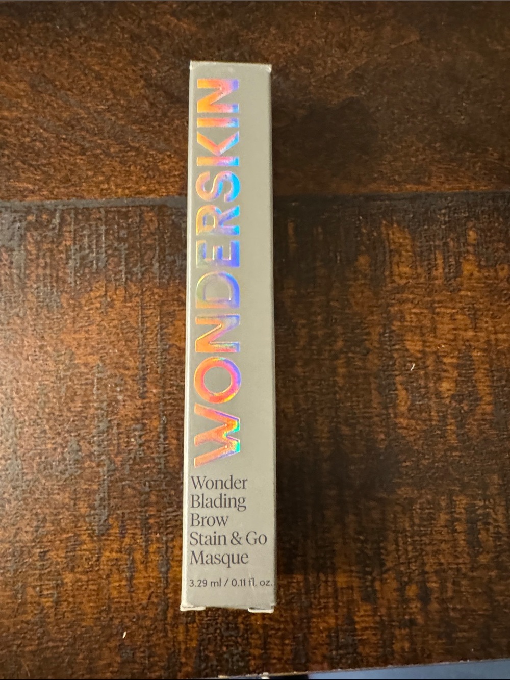 WonderSkin Wonder Blading Brow Stain & Go Masque — Neutral Brown